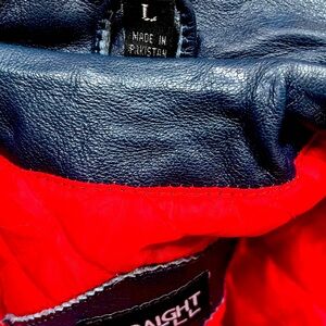 Straight to Hell Genuine Leather Moto Jacket
